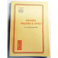 Guicciardini, Ricordi politici e civili, a cura di Faggi