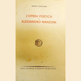 Sansone, L’opera poetica di Alessandro Manzoni