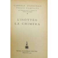 D’Annunzio, L’Isottèo. La chimera