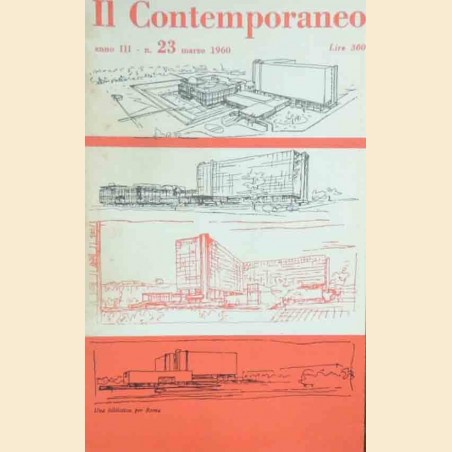 Il Contemporaneo, a. III, n. 23, marzo 1960