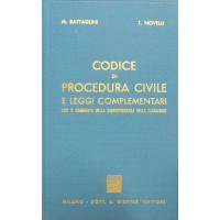 Battaglini, Novelli, Codice di Procedura Civile e leggi complementari