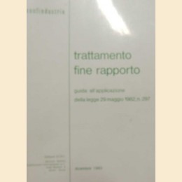 Trattamento di fine rapporto, a cura di G. Gramiccia e A. Parisi